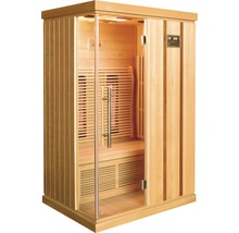 Infrarotsauna aus Holz mit Glastür für Innenräume