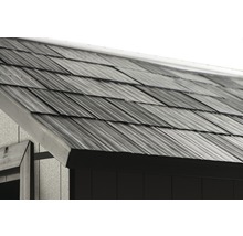 Kunststoffgerätehaus Keter Oakland 759 mit Fussboden 229 x 287 cm grau