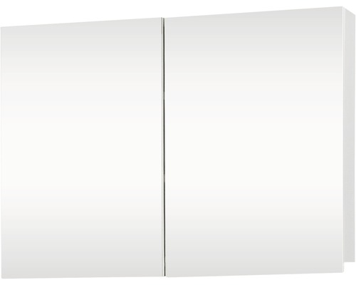 Armoire de toilette Differnz Brida 67.5 cm blanc 2 porte