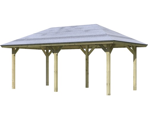 Pavillon en bois avec toit