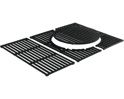 Grille de barbecue en fonte de différentes formes