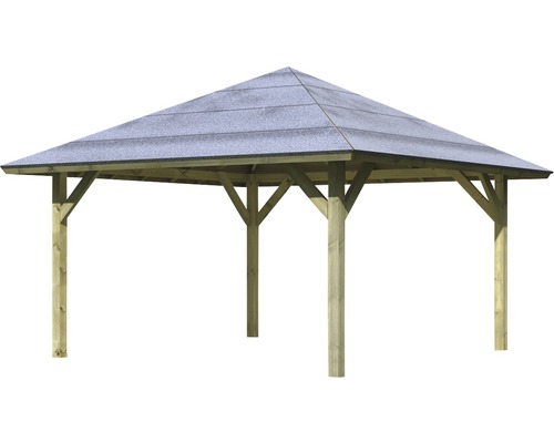 Pavillon de jardin en bois avec toit