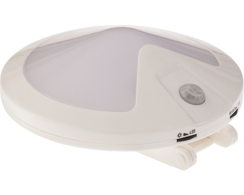 Lampe LED blanche avec détecteur de mouvement
