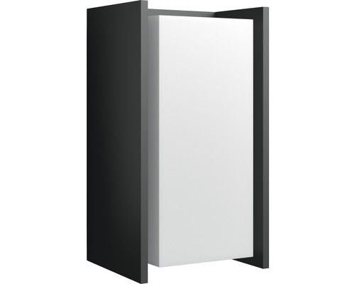 Applique murale d''extérieur avec un design rectangulaire