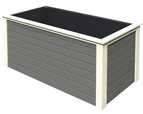 Jardinière rectangulaire en bois pour le jardin