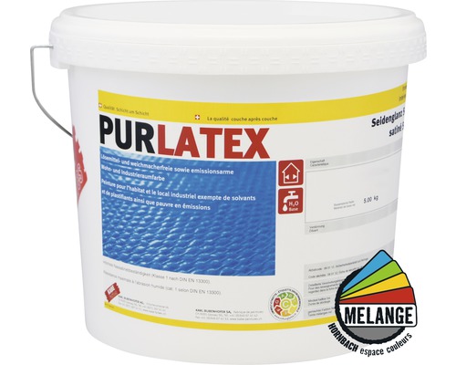 Pot de peinture d''intérieur Purlatex satinée