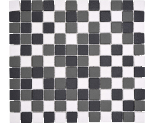 Mosaïque en céramique AT 959 32,7x30,2 cm mélange Carreaux de mosaïque avec motif carré
