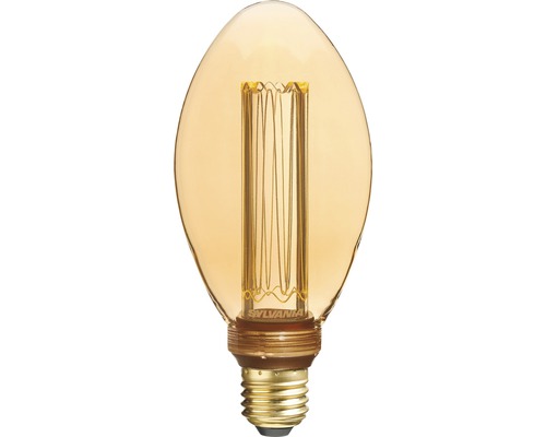 LED Lampe B75 E27/2,5W gold 2000 K warmweiss 820 Mirage