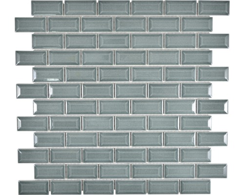 Mosaïque en céramique CBP 106 30x30 cm uni pétrole Tapis de mosaïque avec carreaux de céramique rectangulaires