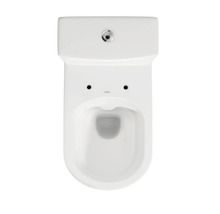 WC-Kombination City mit Spülkasten, WC-Sitz und Absenkautomatik weiss-thumb-1