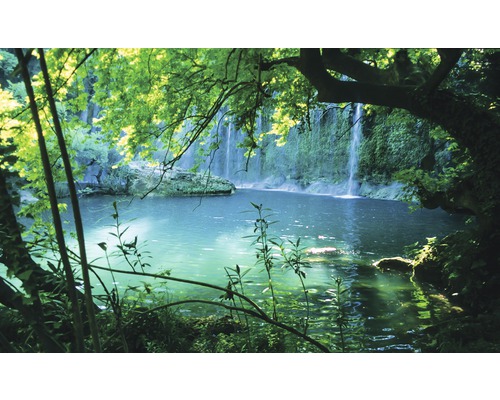 Fototapete Vlies 1783 VEXXL See mit Wasserfall 3-tlg. 312 x 219 cm