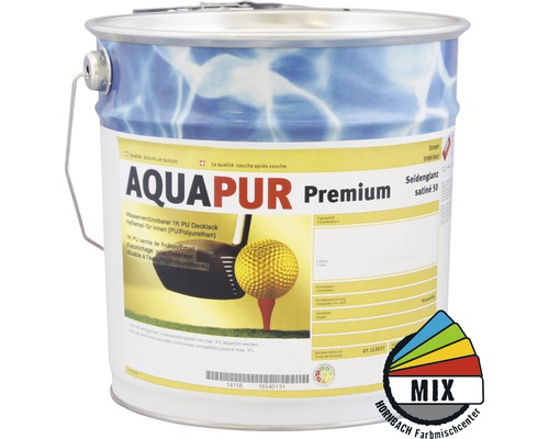 KABE Decklack Aquapur Premium seidenglänzend 50 im Wunschfarbton mischen lassen