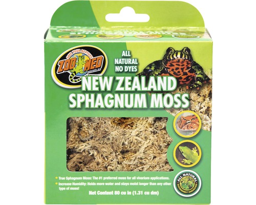 Substrat de sol ZOO MED New Zealand Sphagnum Moss 1,31 l