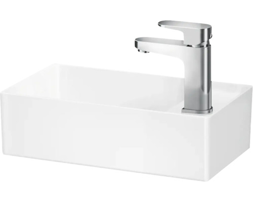 Vasque pour meuble Crea Box 40 cm blanc