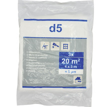 Bâche de protection en paquet, 20 mètres carrés, 4 x 5 mètres