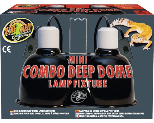Douille ZOO MED Mini Combo Deep Dome Lamp Fixture
