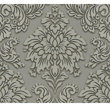 Papier peint intissé 36898-1 Metropolitan Damask gris vert