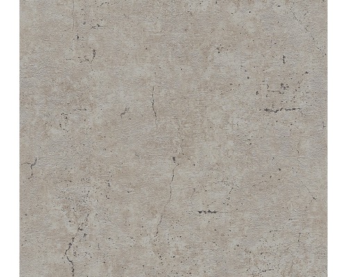 Papier peint intissé 36911-1 Metropolitan aspect béton taupe Papier peint aspect béton