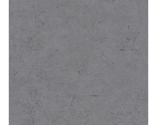Papier peint intissé 36911-5 Metropolitan aspect béton gris chaud Papier peint imitation béton gris avec surface légèrement structurée