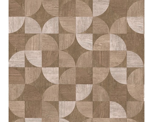 Papier peint intissé 36913-4 Metropolitan Stories aspect bois marron beige Papier peint intissé 36913-4 Metropolitan Stories aspect bois marron beige