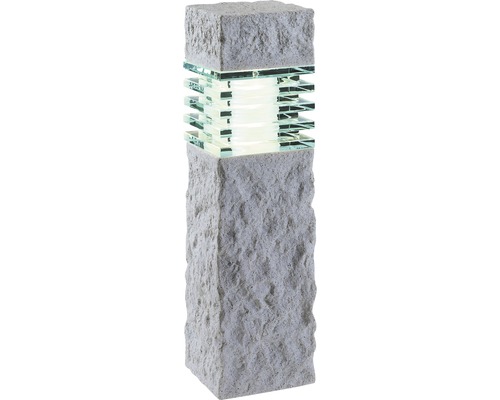Lampadaire extérieur LED EEK A+ Aran GU5.3/3 W pierre effet blanc