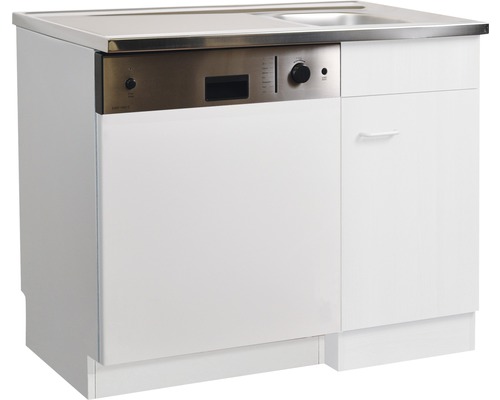 Meuble bas d''évier avec lave-vaisselle et évier