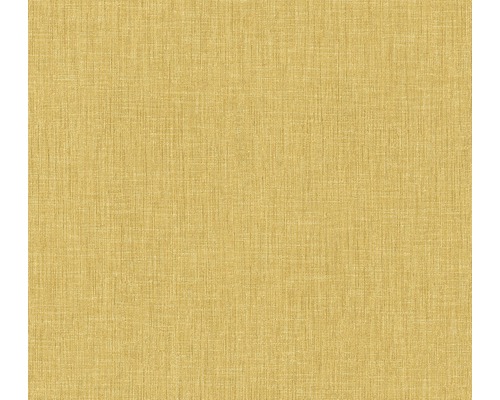 Papier peint intissé 36922-1 Metropolitan Uni textile jaune Papier peint textile à structure fine
