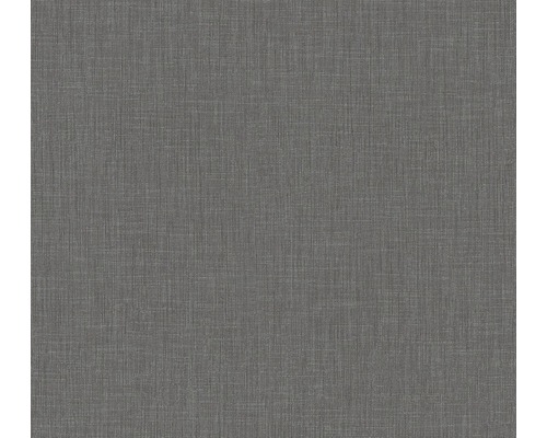 Papier peint intissé 36922-3 Metropolitan Uni textile gris souris