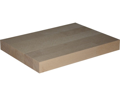 Plaque de bois massif Hêtre 3000x1220x26 mm