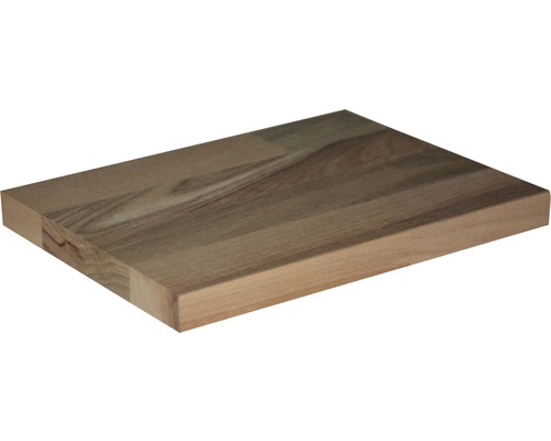 Plaque de bois massif Noyer 4000x1220x18 mm Panneau de découpe en bois massif