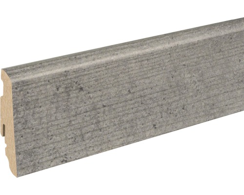 Plinthe FU60L gris Concrete 19x58x2400 mm