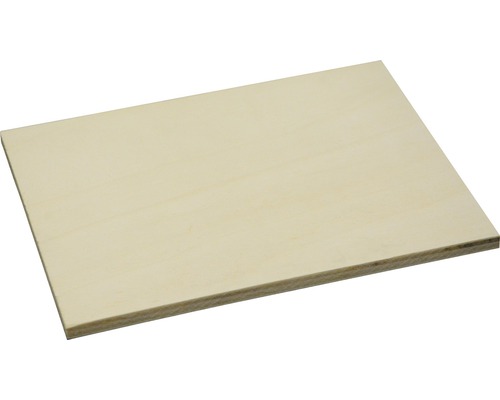 Sperrholzplatte Pappel A/B 2520x1850x5 mm