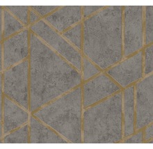 Papier peint intissé 36928-1 Metropolitan Graphique gris vert