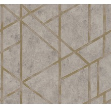 Papier peint intissé 36928-3 Metropolitan Graphique gris chaud