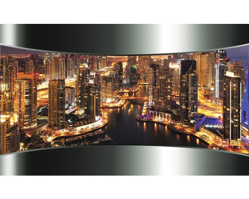 Papier peint panoramique intissé Skyline Dubaï 312x219 cm