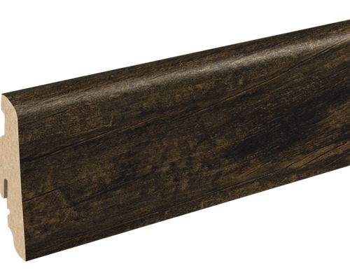 Plinthe SKANDOR Patchwood brown FOEI923 FU60L 19 x 58 x 2400 mm Plinthe avec structure en bois