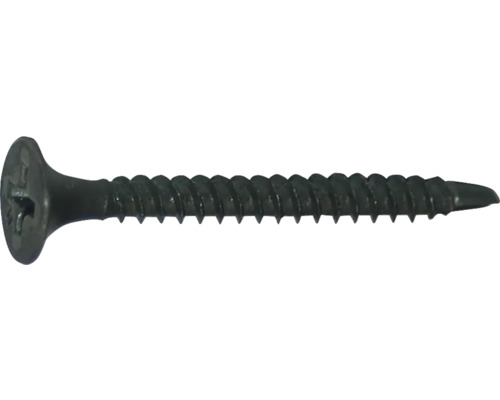 Eine einzelne Schnellbauschraube mit Kreuzschlitz