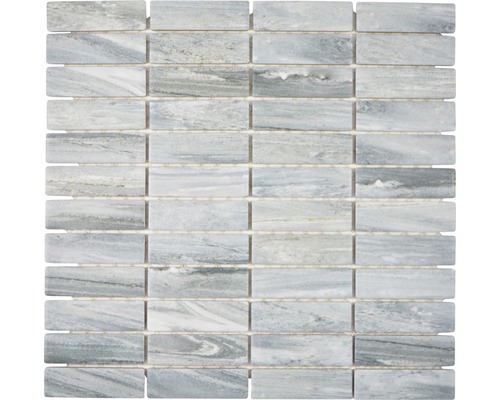 Mosaïque en céramique ST SO 23 gris 29.5x29 cm Mosaïque en marbre de forme rectangulaire