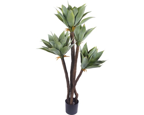 Kunstpflanze Agave mit 4 Kronen 150 cm