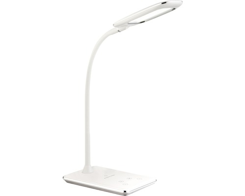 Lampe de table LED Hekla plastique blanc 5W