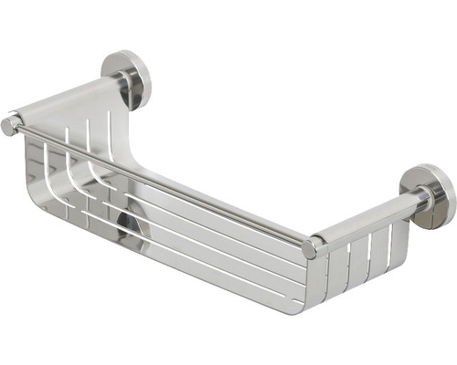 Étagère de douche en acier pour montage mural