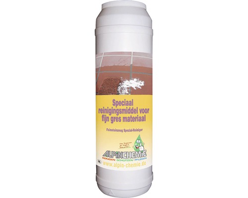 Feinsteinzeug Spezialreiniger in einer Kunststoffflasche