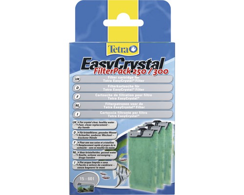 Tetra EasyCrystal FilterPack 250/300 pour filtre Tetra EasyCrystal