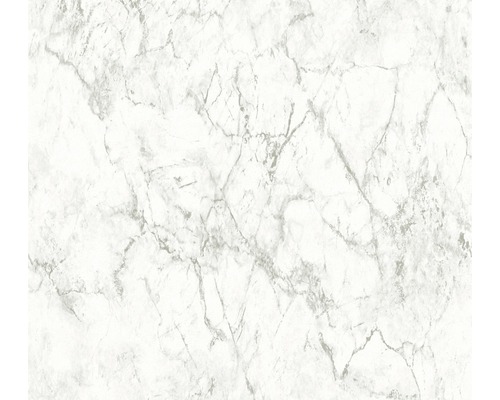 Papier peint intissé 36157-3 Neue Bude 2.0 marbre gris clair Papier peint à motif de marbre