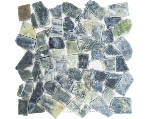 Mosaïque en pierre naturelle CIOT 407, vert, 30.5x32.5 cm