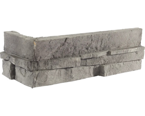 Pierres de parement d''angle grises en pierre