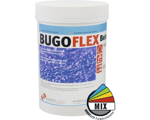 Bugoflex Betonfarbe im Eimer