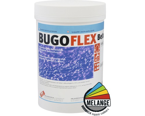 Peinture de protection du béton Bugoflex en pot