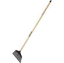 Laubbesen mit Holzstiel und Kunststoffkopf