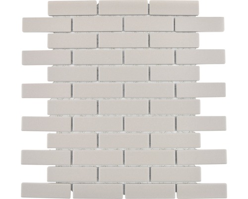 Mosaïque en céramique CU BR 304 29,5x29,0 cm Mosaïque avec pierres rectangulaires en céramique